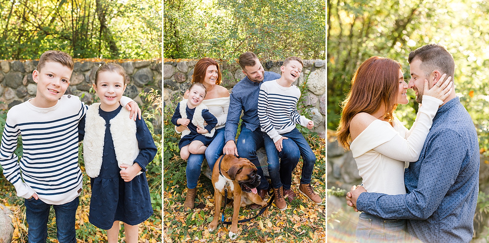 KMP Moose Jaw family session - fall at golden hour