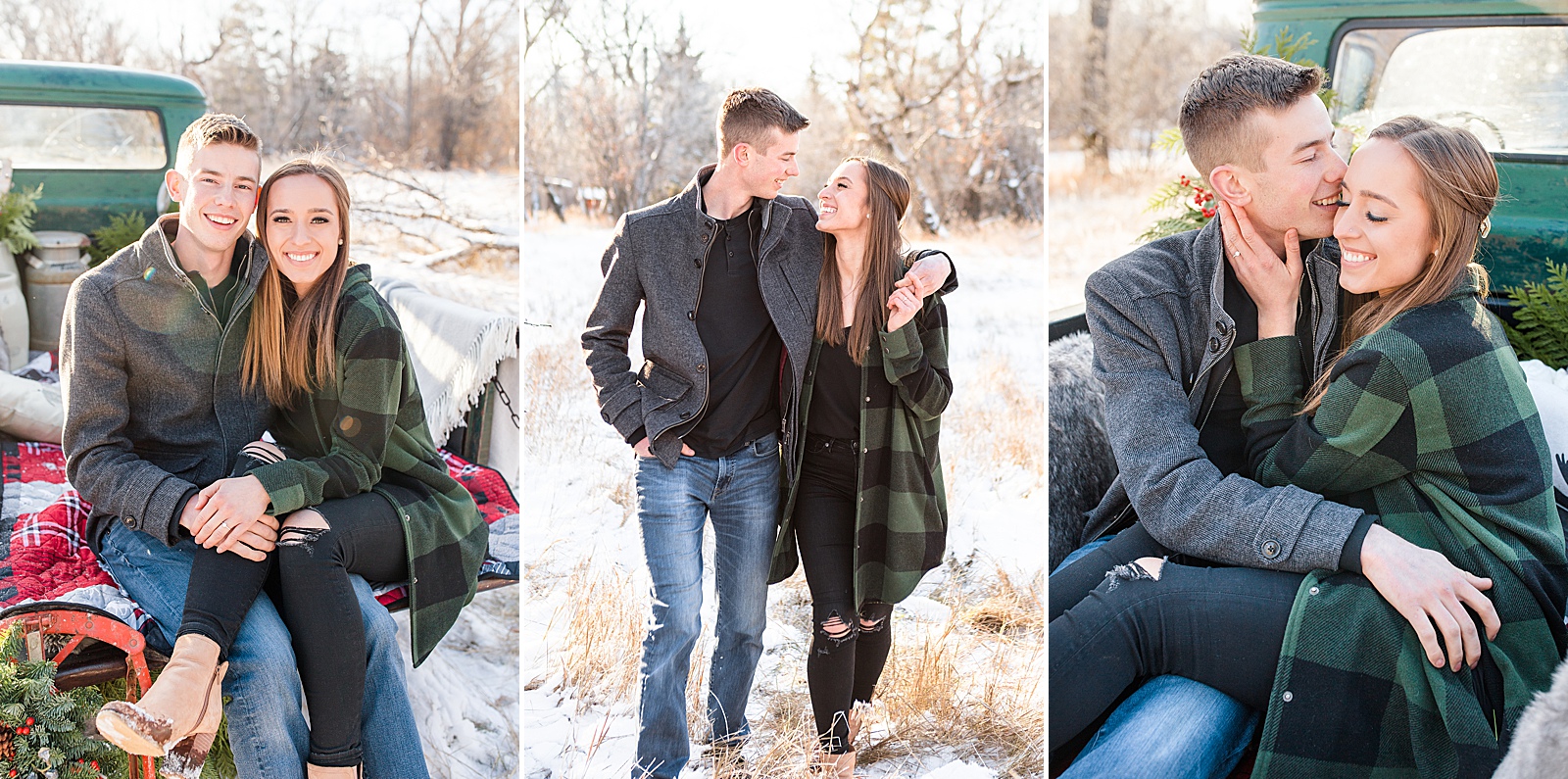 KMP Moose Jaw Winter Couples session
