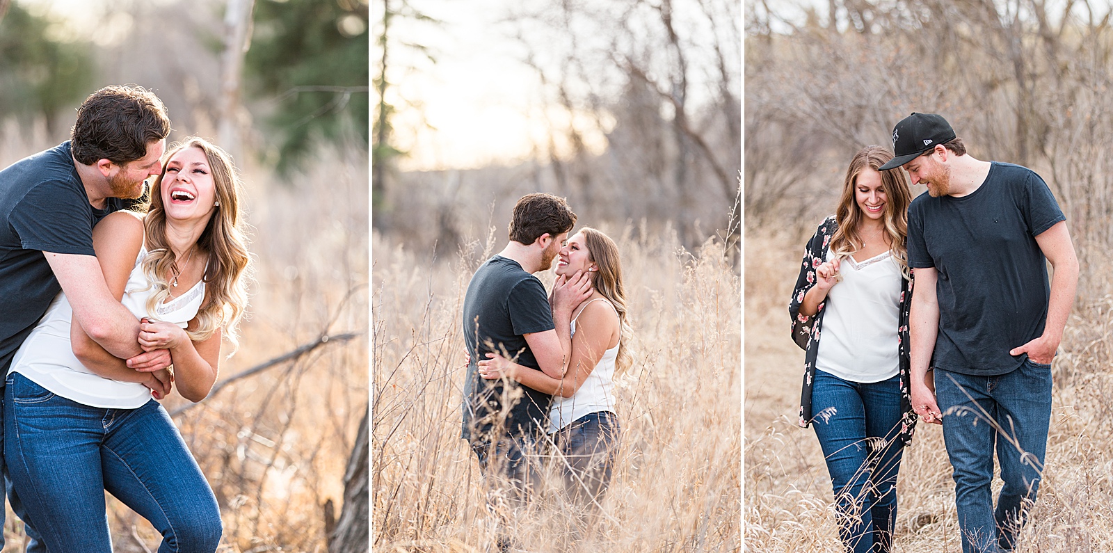 Moose Jaw spring couples session