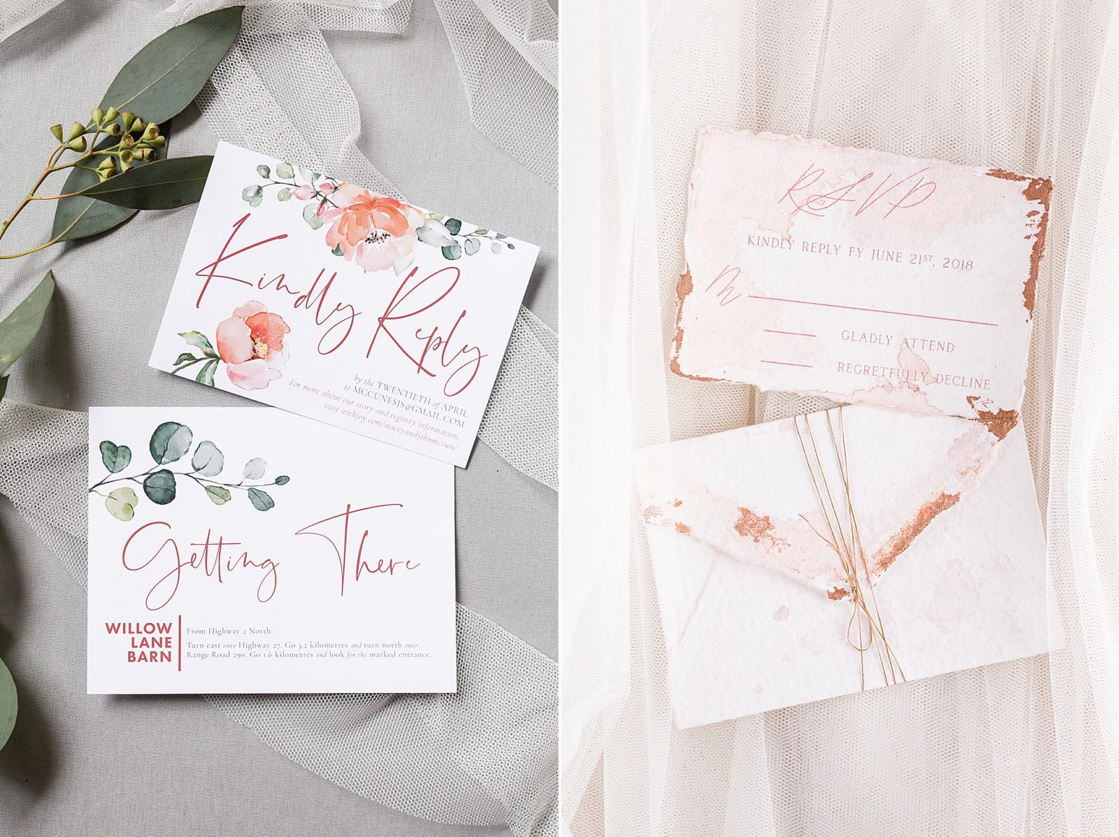 RSVP card examples