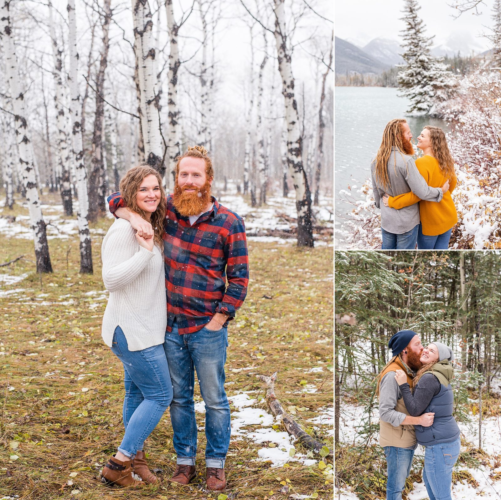 what to wear for couples photos - have more than one outfit for couples session in the mountains