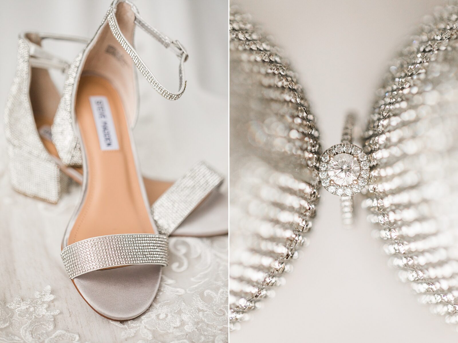 wedding shoes, wedding ring