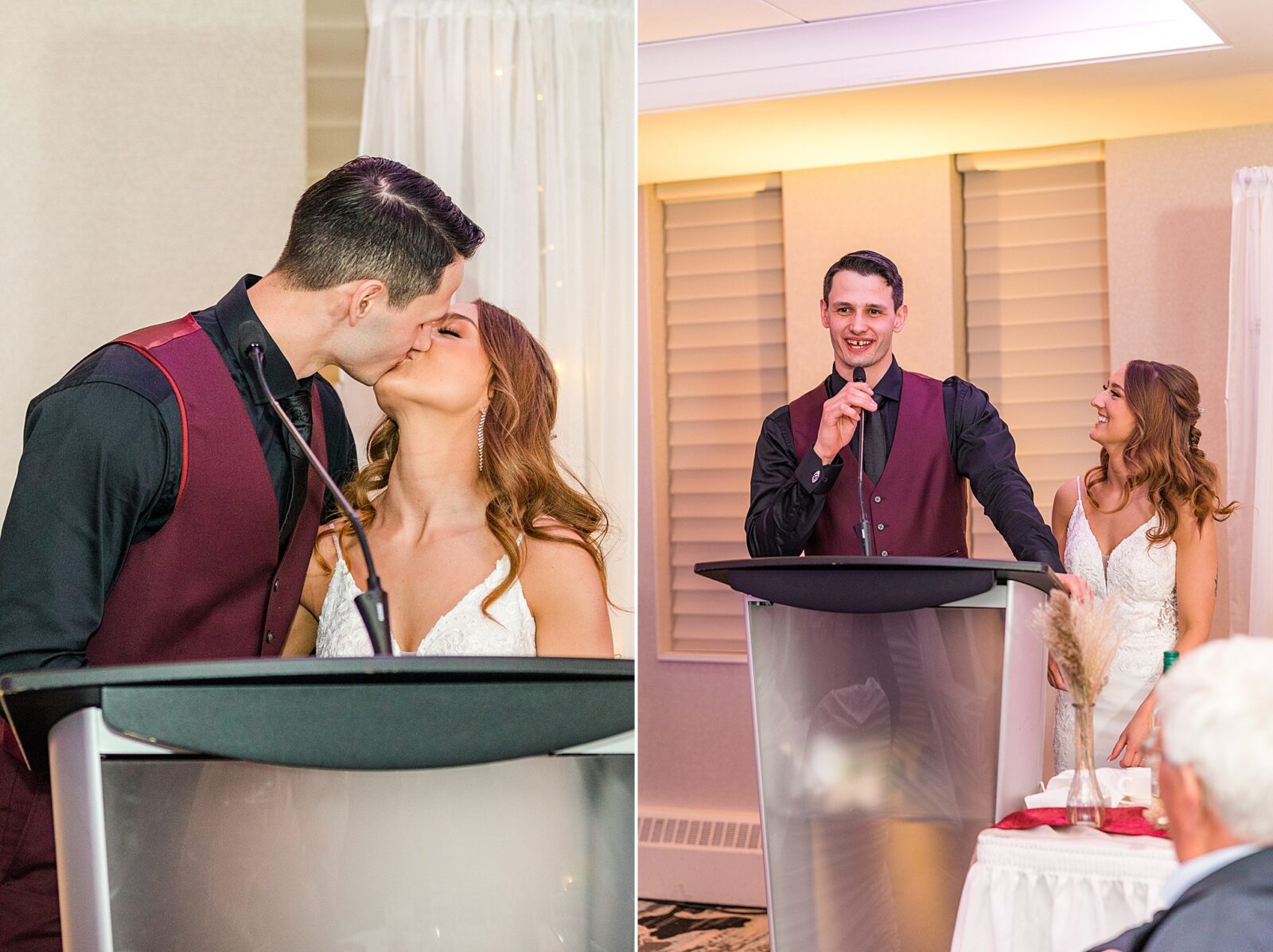 The Atlas Hotel, boho and urban wedding in Regina, Saskatchewan, bride and groom